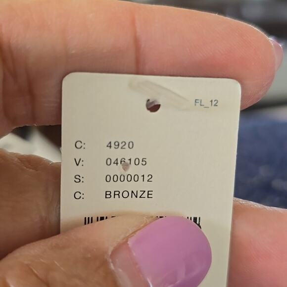 NWT Anthropologie Amadi Merry Metallic Lure Bronze Party Cocktail Blouse Size XS - Picture 13 of 15